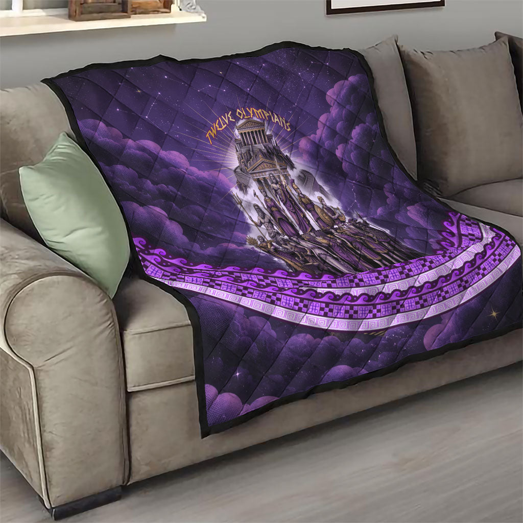 Twelve Olympians Quilt Gods Of Mount Olympus Greek Mythology