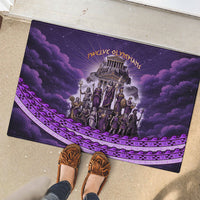 Twelve Olympians Rubber Doormat Gods Of Mount Olympus Greek Mythology