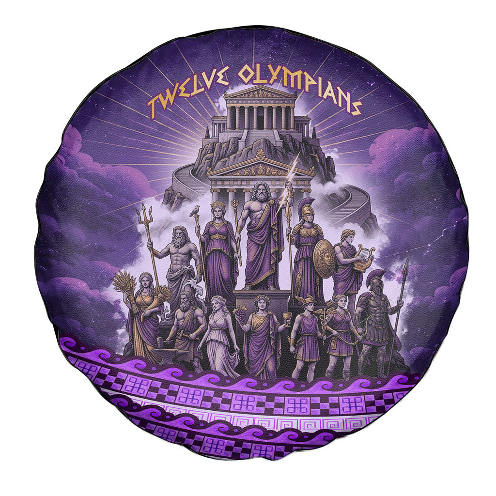 Twelve Olympians Spare Tire Cover Gods Of Mount Olympus Greek Mythology