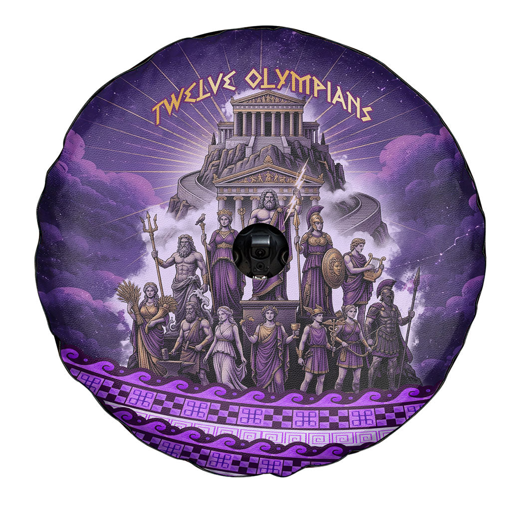 Twelve Olympians Spare Tire Cover Gods Of Mount Olympus Greek Mythology