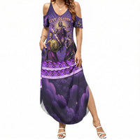 Twelve Olympians Summer Maxi Dress Gods Of Mount Olympus Greek Mythology