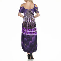 Twelve Olympians Summer Maxi Dress Gods Of Mount Olympus Greek Mythology