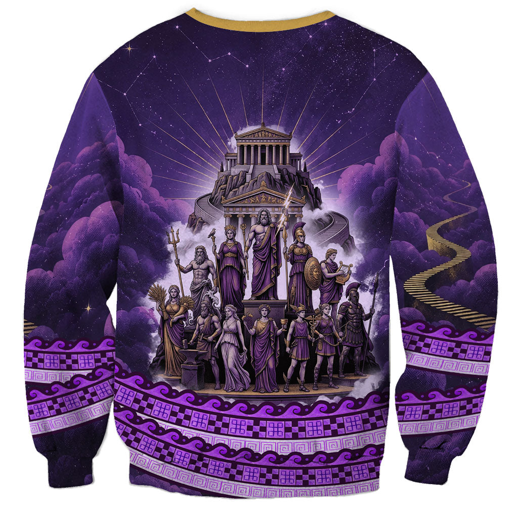 Twelve Olympians Sweatshirt Gods Of Mount Olympus Greek Mythology