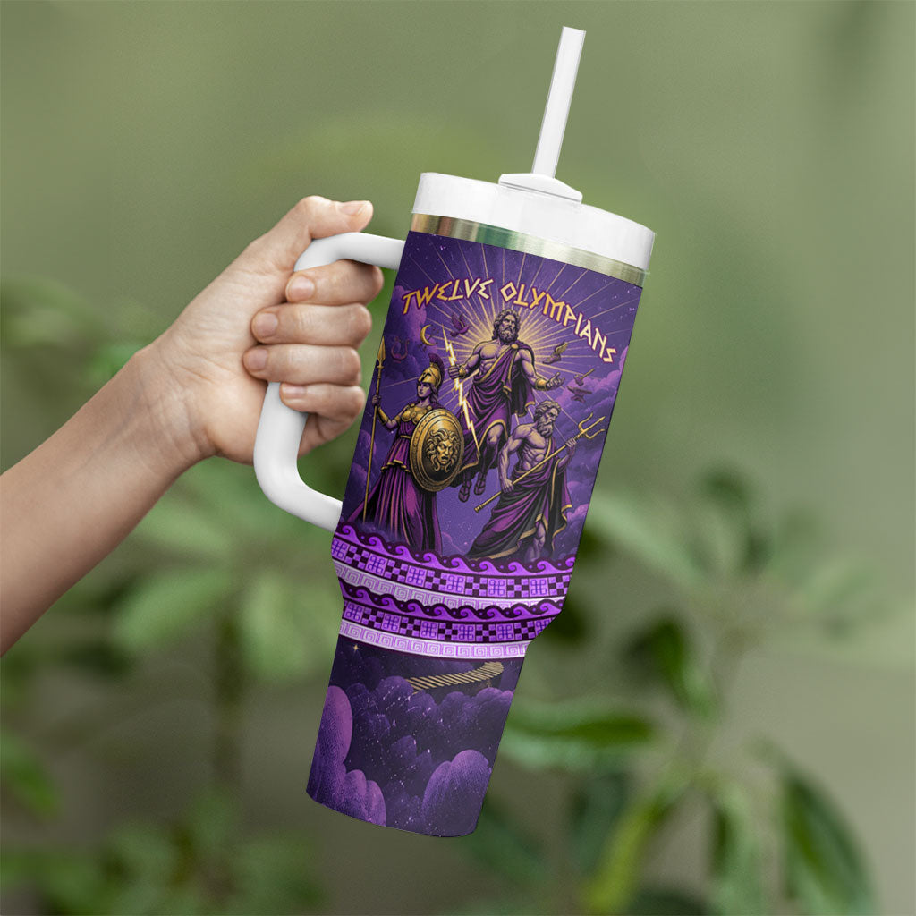 Twelve Olympians Tumbler With Handle Gods Of Mount Olympus Greek Mythology