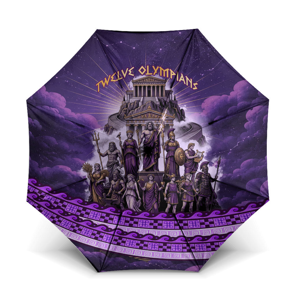 Twelve Olympians Umbrella Gods Of Mount Olympus Greek Mythology