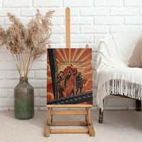 Twelve Olympians Canvas Wall Art Greek Gods Graphic With Greek Amphora Vase And Parthenon Art