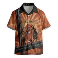 Twelve Olympians Kid Hawaiian Shirt Greek Gods Graphic With Greek Amphora Vase And Parthenon Art