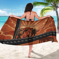 Twelve Olympians Sarong Greek Gods Graphic With Greek Amphora Vase And Parthenon Art