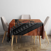 Twelve Olympians Tablecloth Greek Gods Graphic With Greek Amphora Vase And Parthenon Art