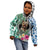Polynesian Yorkshire Terrier Kid Hoodie Polynesian Pattern And Yorkshire Terrier - Wonder Print Shop