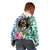 Polynesian Yorkshire Terrier Kid Hoodie Polynesian Pattern And Yorkshire Terrier - Wonder Print Shop