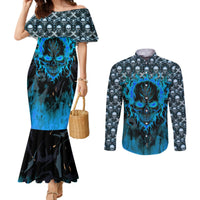 fire-skull-couples-matching-mermaid-dress-and-long-sleeve-button-shirts-of-course-im-going-to-hell-im-just-here-to-pick-you-up