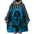 Fire Skull Wearable Blanket Hoodie Of Course I'm Going To Hell I'm Just Here To Pick You Up - Wonder Print Shop