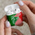 Germany Heligoland AirPods Case with Fish Illustration and Red Green Wave - Wonder Print Shop