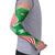 Germany Heligoland Arm Sleeves with Fish Illustration and Red Green Wave - Wonder Print Shop