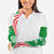 Germany Heligoland Arm Sleeves with Fish Illustration and Red Green Wave - Wonder Print Shop