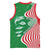 Germany Heligoland Basketball Jersey with Fish Illustration and Red Green Wave - Wonder Print Shop