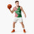 Germany Heligoland Basketball Jersey with Fish Illustration and Red Green Wave - Wonder Print Shop