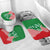 Germany Heligoland Bathroom Set with Fish Illustration and Red Green Wave - Wonder Print Shop