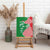 Germany Heligoland Canvas Wall Art with Fish Illustration and Red Green Wave - Wonder Print Shop
