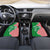 Germany Heligoland Car Mats with Fish Illustration and Red Green Wave - Wonder Print Shop