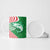 Germany Heligoland Ceramic Mug with Fish Illustration and Red Green Wave - Wonder Print Shop