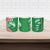 Germany Heligoland Ceramic Mug with Fish Illustration and Red Green Wave - Wonder Print Shop