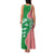 Germany Heligoland Family Matching Tank Maxi Dress and Hawaiian Shirt with Fish Illustration and Red Green Wave - Wonder Print Shop
