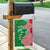 Germany Heligoland Garden Flag with Fish Illustration and Red Green Wave - Wonder Print Shop