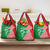 Germany Heligoland Grocery Bag with Fish Illustration and Red Green Wave - Wonder Print Shop