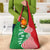 Germany Heligoland Grocery Bag with Fish Illustration and Red Green Wave - Wonder Print Shop
