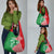 Germany Heligoland Grocery Bag with Fish Illustration and Red Green Wave - Wonder Print Shop