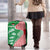 Germany Heligoland Luggage Cover with Fish Illustration and Red Green Wave - Wonder Print Shop