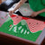 Germany Heligoland Puzzle with Fish Illustration and Red Green Wave - Wonder Print Shop