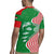 Germany Heligoland Rugby Jersey with Fish Illustration and Red Green Wave - Wonder Print Shop