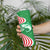 Germany Heligoland Skinny Tumbler with Fish Illustration and Red Green Wave - Wonder Print Shop