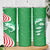 Germany Heligoland Skinny Tumbler with Fish Illustration and Red Green Wave - Wonder Print Shop