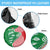 Germany Heligoland Spare Tire Cover with Fish Illustration and Red Green Wave - Wonder Print Shop