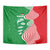 Germany Heligoland Tapestry with Fish Illustration and Red Green Wave - Wonder Print Shop