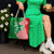 Germany Heligoland Tote Bag with Fish Illustration and Red Green Wave - Wonder Print Shop