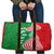 Germany Heligoland Travel Bag with Fish Illustration and Red Green Wave - Wonder Print Shop