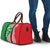 Germany Heligoland Travel Bag with Fish Illustration and Red Green Wave - Wonder Print Shop