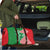 Germany Heligoland Travel Bag with Fish Illustration and Red Green Wave - Wonder Print Shop