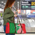 Germany Heligoland Travel Bag with Fish Illustration and Red Green Wave - Wonder Print Shop