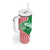 Germany Heligoland Tumbler With Handle with Fish Illustration and Red Green Wave - Wonder Print Shop