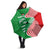 Germany Heligoland Umbrella with Fish Illustration and Red Green Wave - Wonder Print Shop