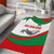 Germany Heligoland Area Rug with Seal Graphic and Red Green Wave Nature - Wonder Print Shop