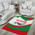 Germany Heligoland Area Rug with Seal Graphic and Red Green Wave Nature - Wonder Print Shop