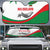Germany Heligoland Auto Sun Shade with Seal Graphic and Red Green Wave Nature - Wonder Print Shop