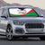Germany Heligoland Auto Sun Shade with Seal Graphic and Red Green Wave Nature - Wonder Print Shop